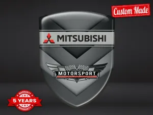 Mitsubishi Emblemi Automobile Resistenti Pregio Professionali